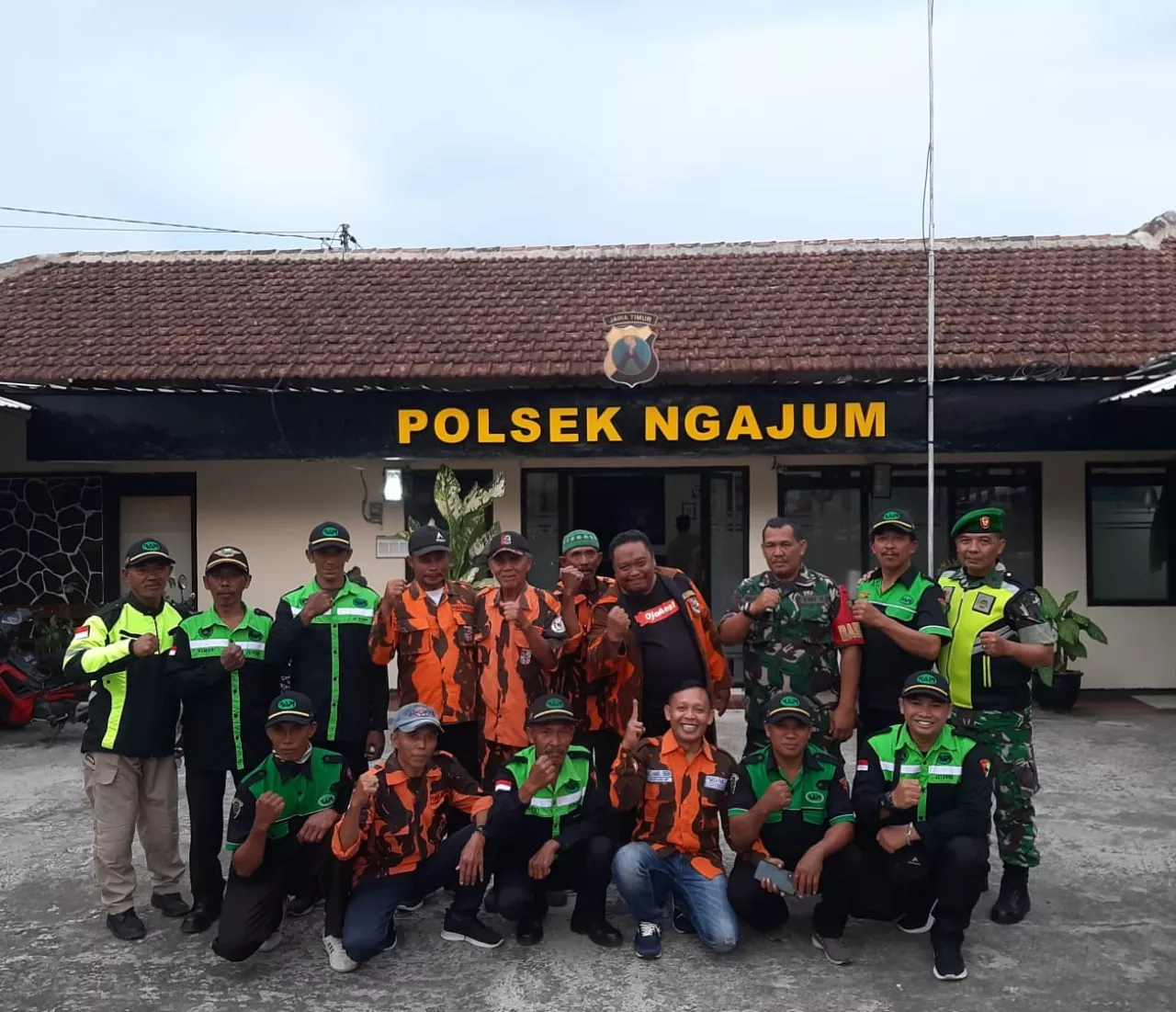 Sinergitas Pemuda Pancasila Kabupaten Malang Amankan Natal dan Tahun Baru 2025