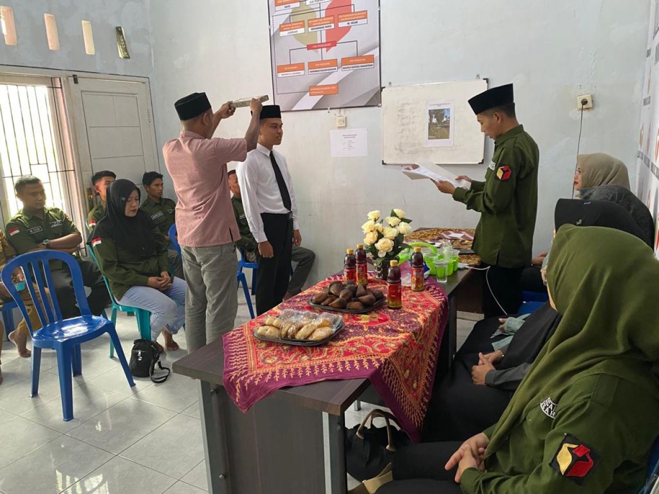 Panwascam Tlogosari Bondowoso Lantik PAW Panwas Kelurahan Berambang