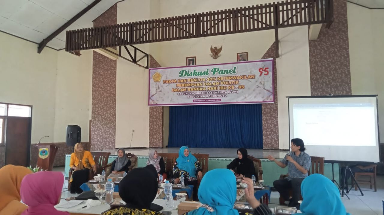 Hari Ibu Gow Bondowoso Gelar Diskusi Panel