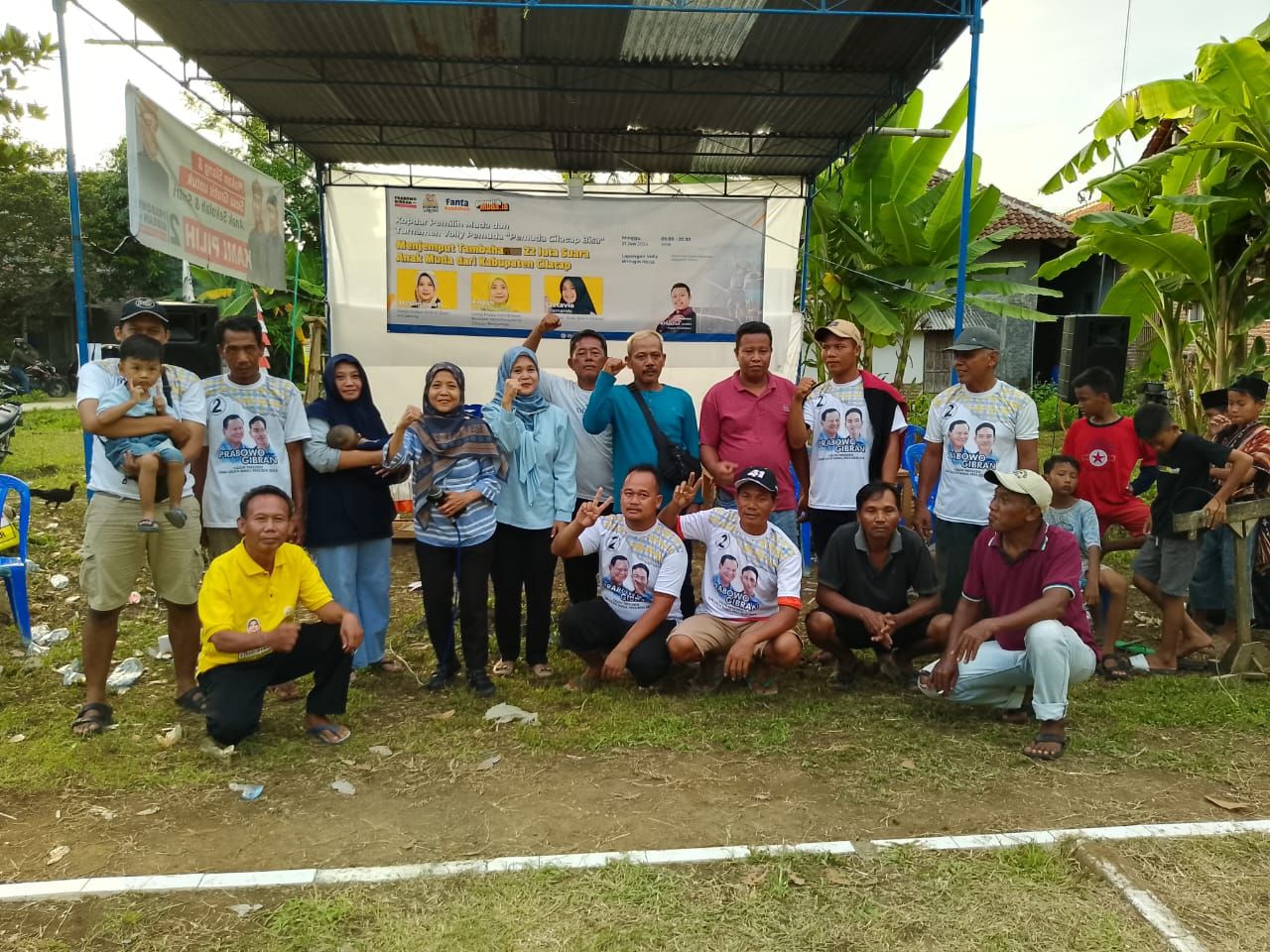 Kopdar TKN Fanta di Cilacap disertai Turnament Volly Pemuda