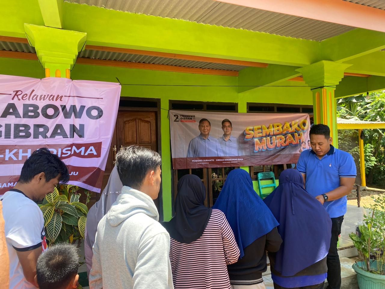 Gercep Relawan Prabowo-Gibran Berkharisma Sosialisasi di Pacitan