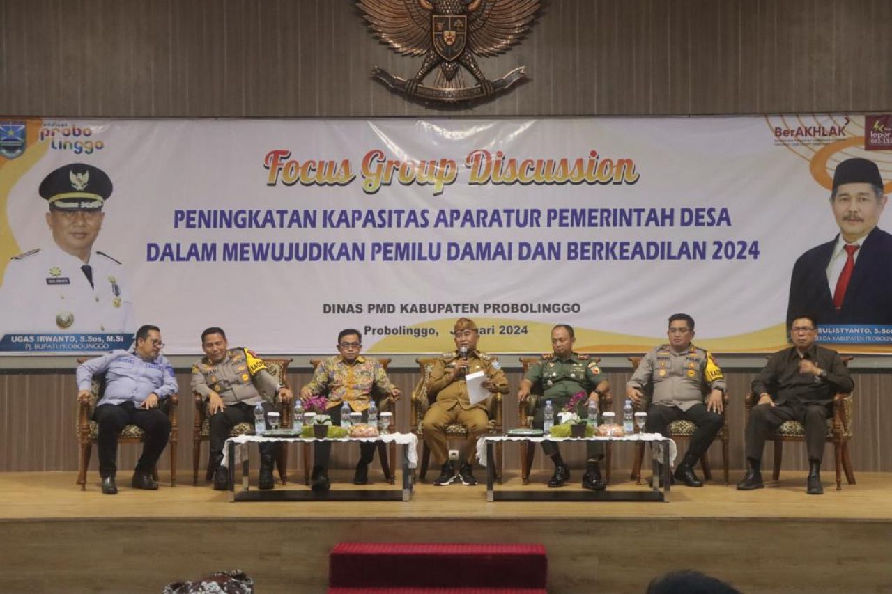 Aparatur Pemerintah Desa Kabupaten Probolinggo Siap Ciptakan Pemilu Damai Dan Berkeadilan