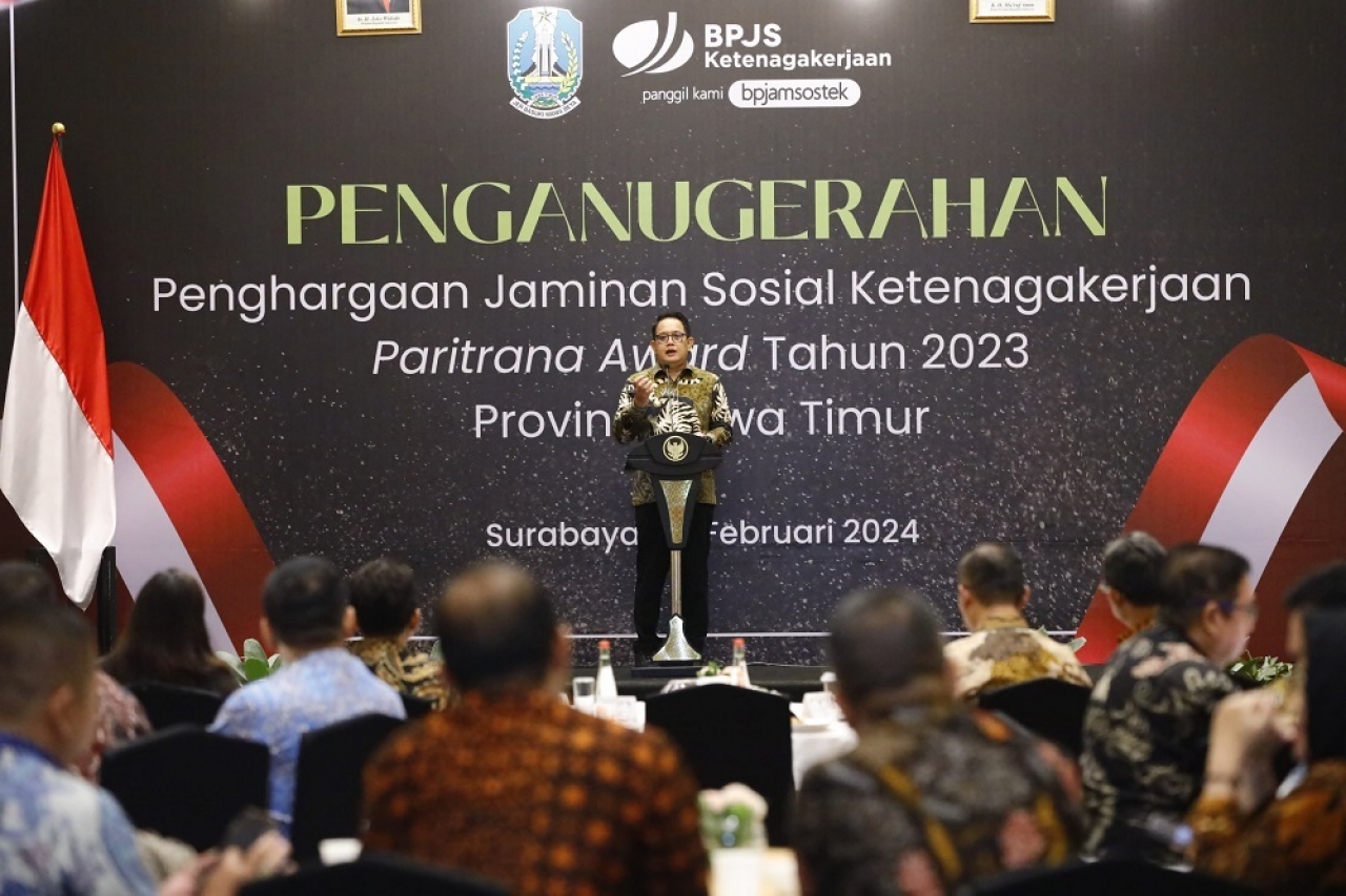 Baru 5,07 Juta Pekerja di Jatim Yang Terlindungi BPJS Ketenagakerjaan