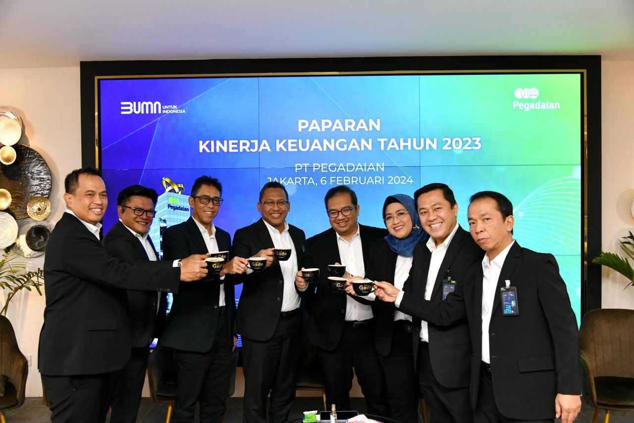 Pegadaian Cetak Laba 4,38T Selama Tahun 2023   