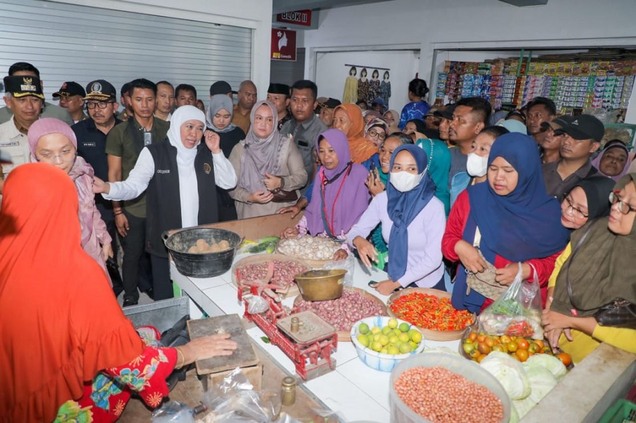 Resmikan Pasar Baru Kertosono, Optimis Jadi Penguat Ekonomi Nganjuk