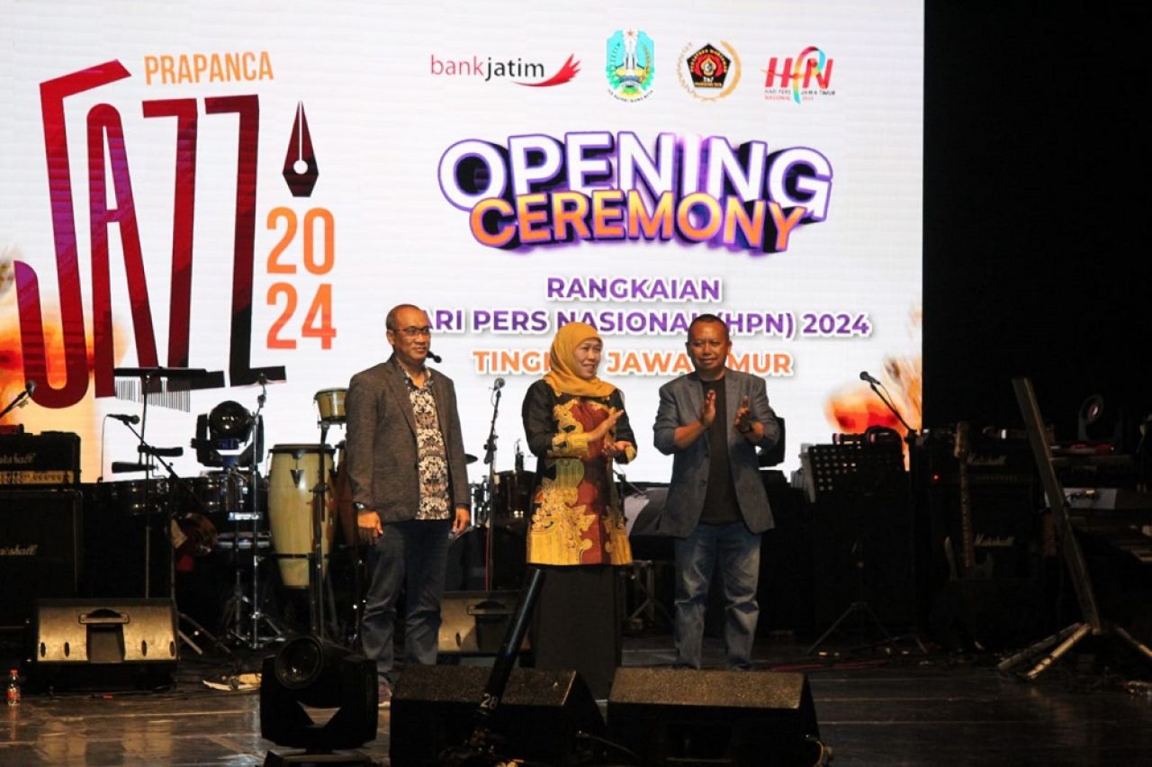 Prapanca Jazz 2024, Membuka Rangkaian Peringatan Hari Pers Nasional 2024 PWI Jatim