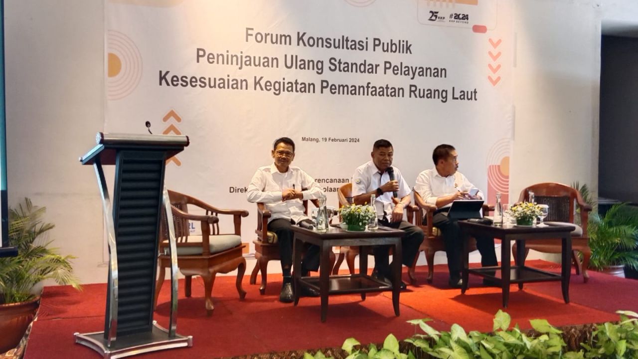 Tinjau Ulang Standar Pelayanan Kesesuian Kegiatan Pemanfaat Ruang Laut