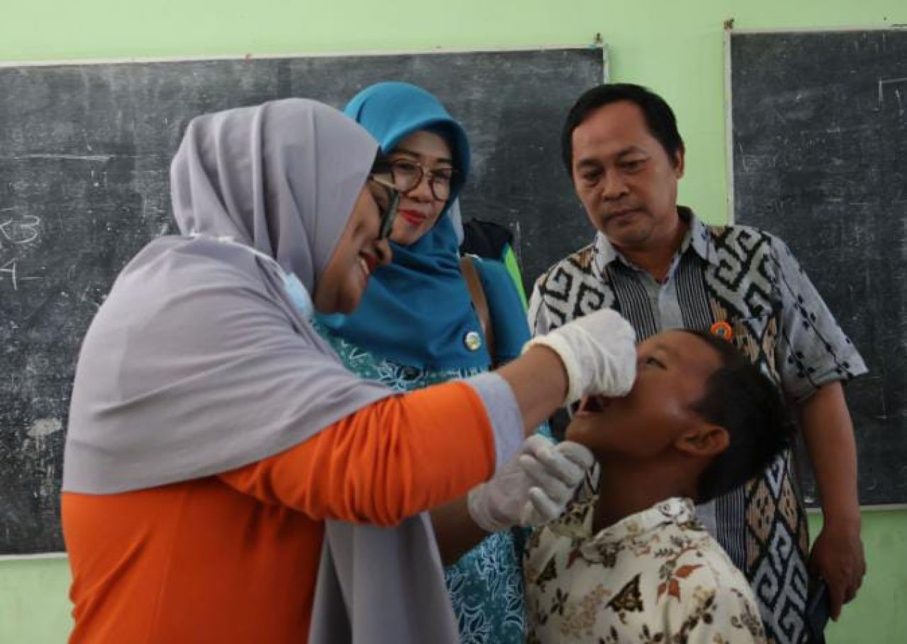 Capaian Sub PIN Putaran 2 Polio Jatim Tembus 105,93%