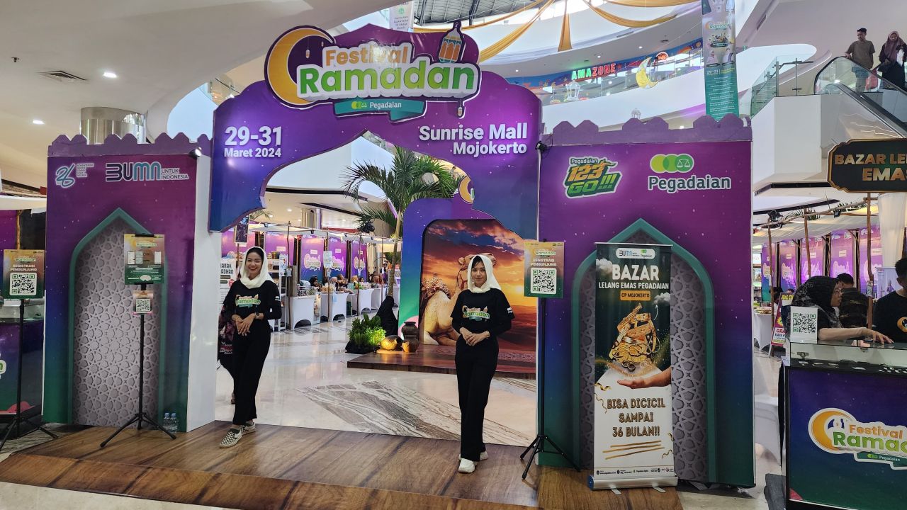 Pegadaian Gelar Festival Ramadan 2024 di Sunrise Mall Kota Mojokerto