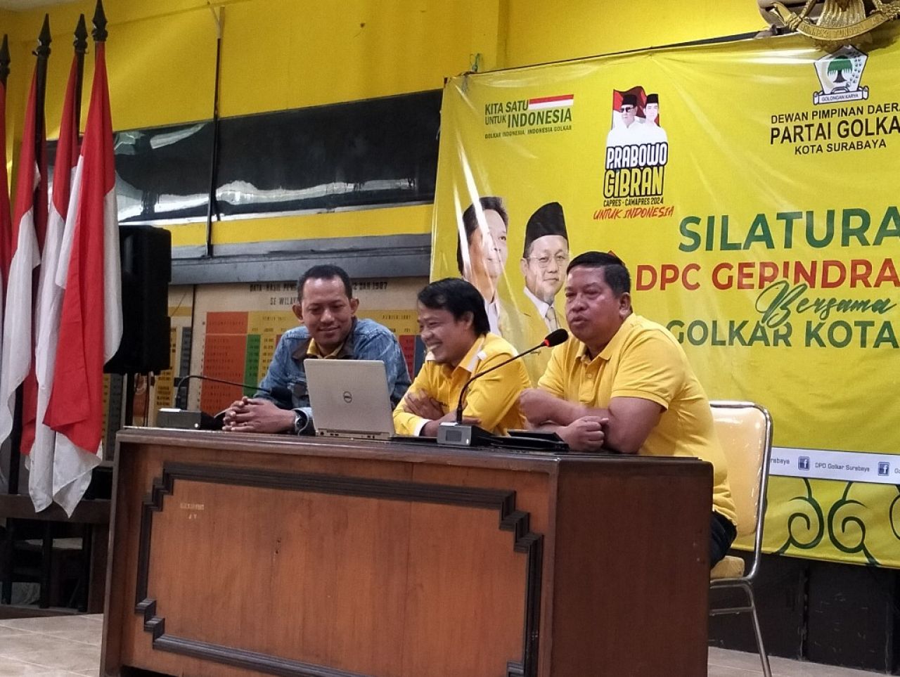 Pecah Telur, Pemilu 2024 Suara Partai Golkar Surabaya Meroket