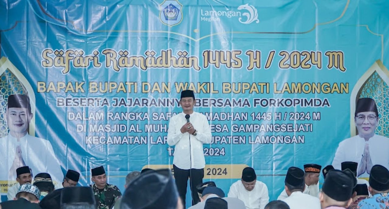 Forkopimda Lamongan Gelar Pasar Murah Di Setiap Acara Safari Ramadan 1445 , Ini Maksudnya