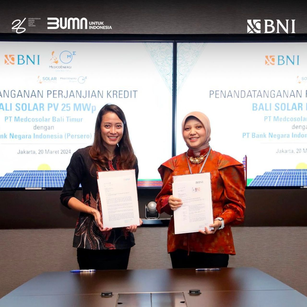 Demi Transisi Energi, BNI Dukung Proyek PLTS