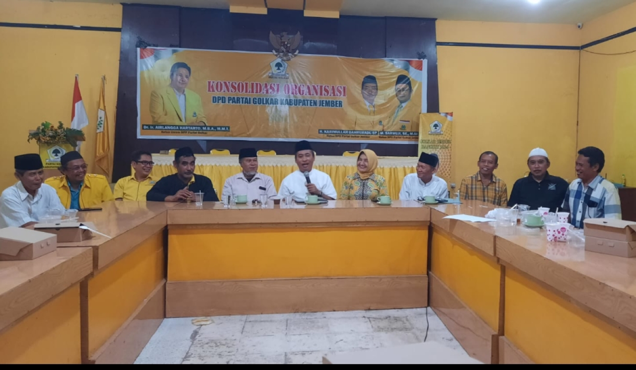 Tiga Nama Menguat, Golkar Jember Siapkan Jagonya Pada Pilkada 2024
