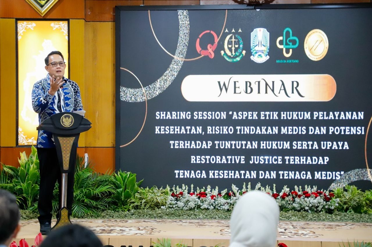 Kode Etik Profesi Dan Hukum Kesehatan, Pj. Gubernur Pesankan Pelayanan Berkualitas dan Sinergitas