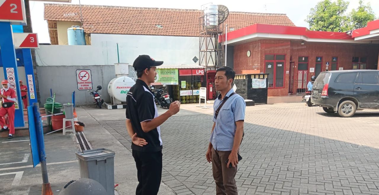 Polres Blitar Kota Cek Sejumlah SPBU, Hindari Kecurangan Bensin Campur Air