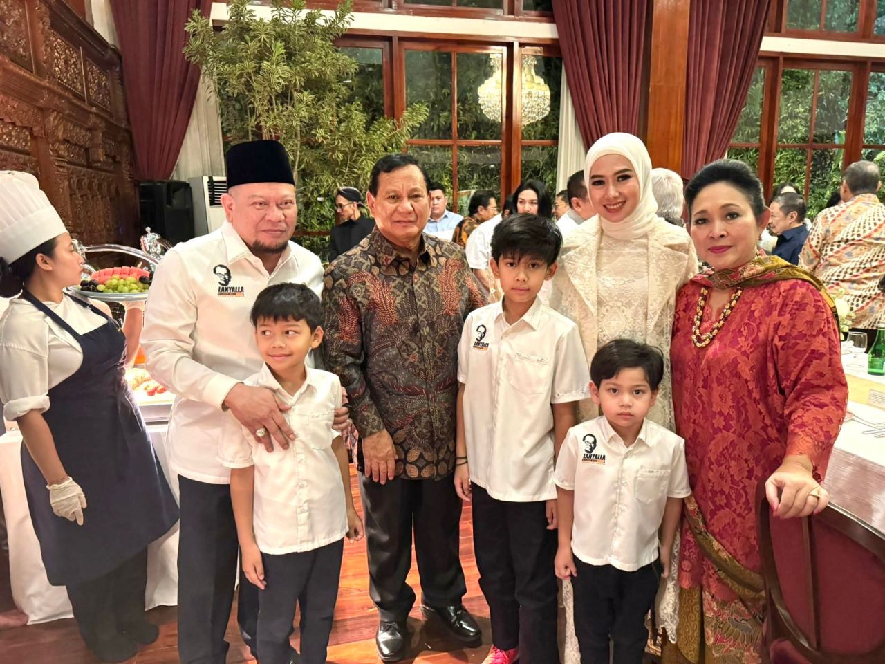 Datangi Open House Prabowo, LaNyalla: Silaturahmi dan Nostalgia Saat di Gerindra