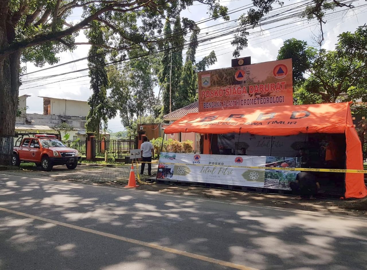 Posko Siaga Musim Lebaran BPBD Jatim Telah Berakhir Pukul 24.00 WIB