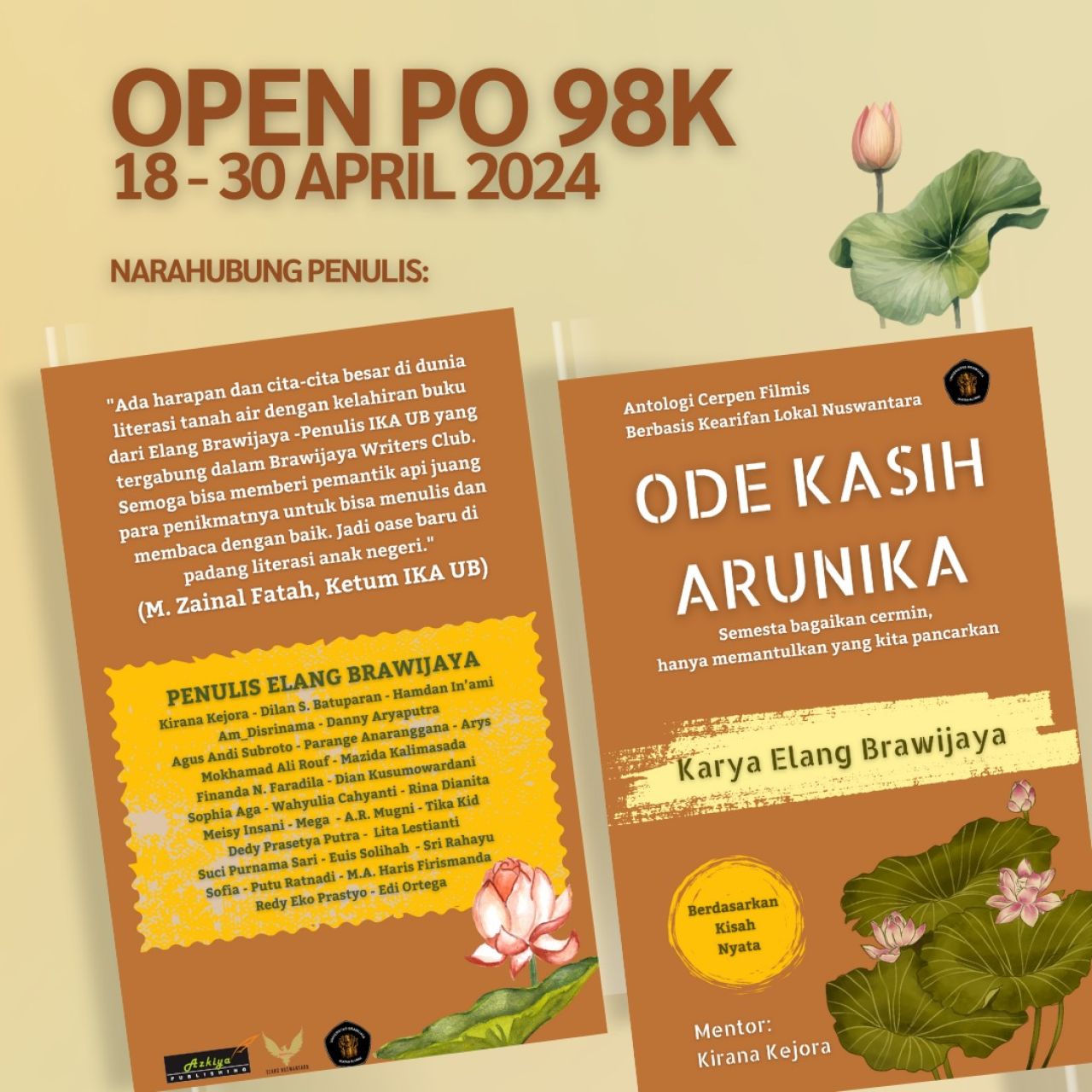 Sastra Melembutkan Jiwa!