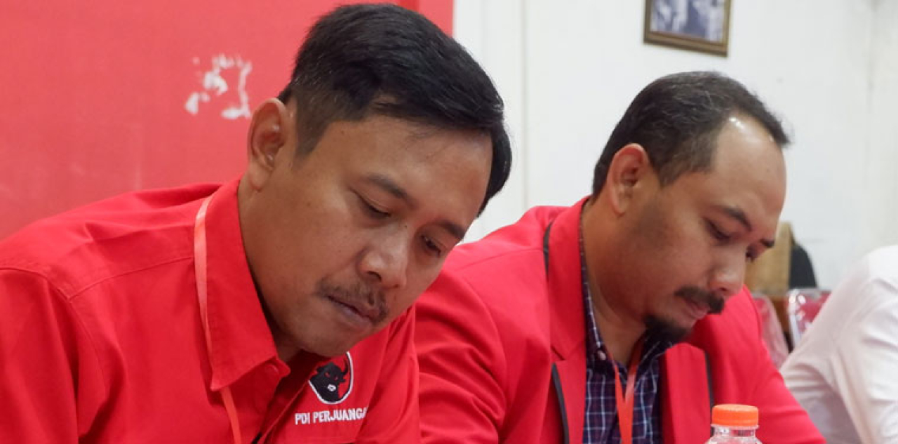DPD PDIP JATIM Resmi Mengusung Ony dan Antok di Pilkada Ngawi 2024