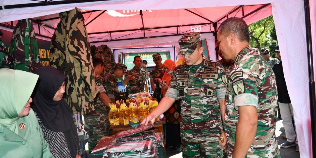 Kodim 0822 Bondowoso Gelar Bazar Murah