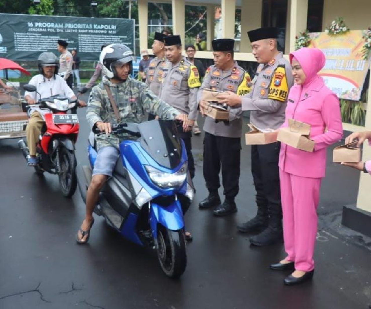 Polres Bondowoso Siap Melayani Penitipan Barang Berharga Pemudik