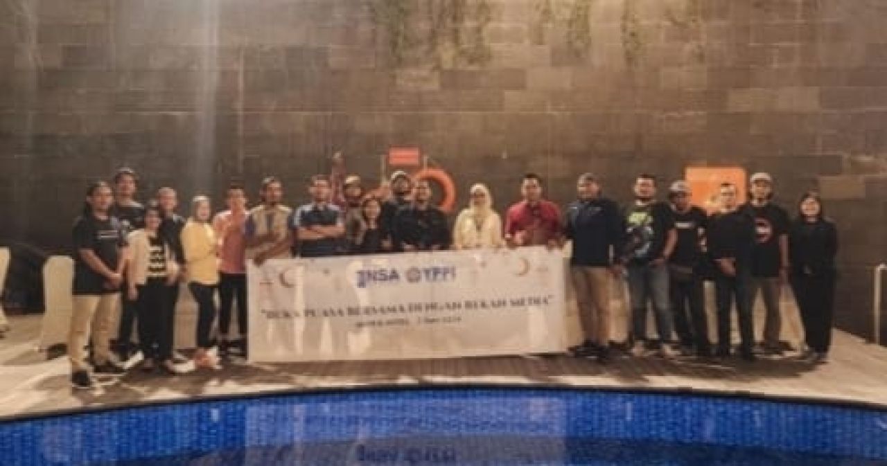 Pererat Silaturahmi, Sekolah NSA-YPPI Bersama Awak Media Gelar Buka Puasa Bersama.