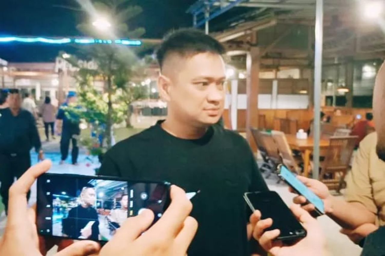 Halal Bihalal Bersama Jurnalis, Tomi Gandhi Mohon Doa Restu untuk Kontestasi Pilkada Kota Blitar