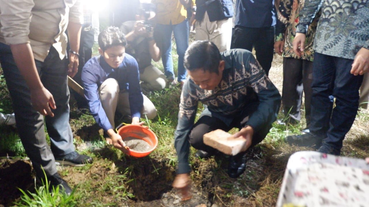Majelis Daerah KAHMI Lamongan Gelar Halal Bihalal dan Peletakan Batu Pertama Pembangunan Graha KAHMI