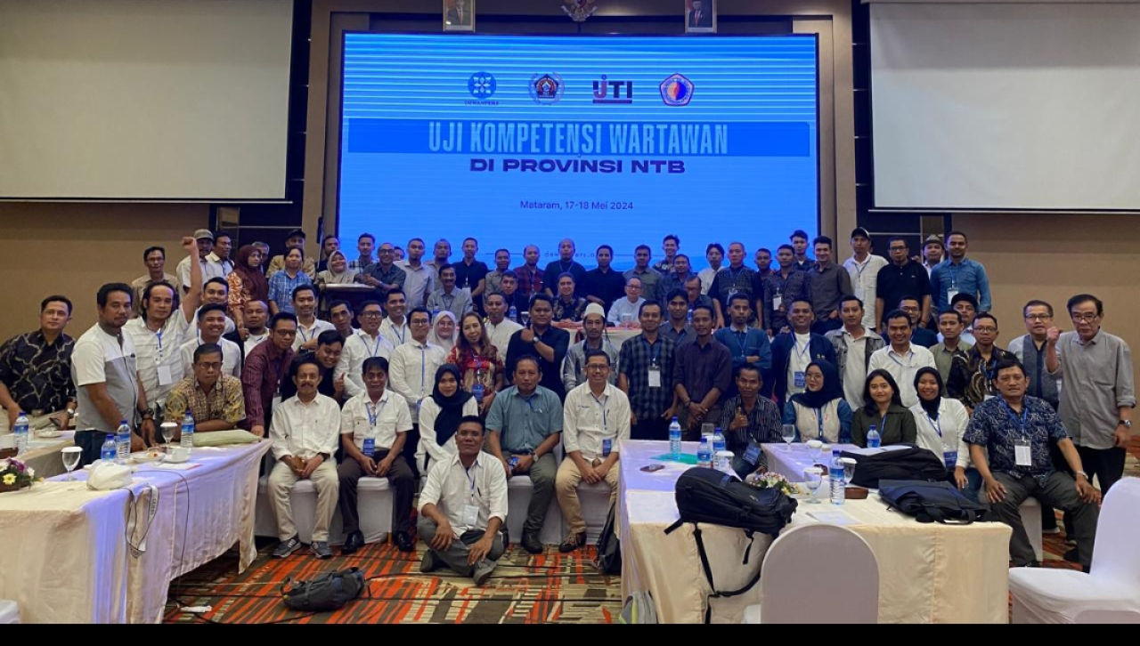 Dewan Pers Bersama Wartawan NTB Tolak RUU Penyiaran 