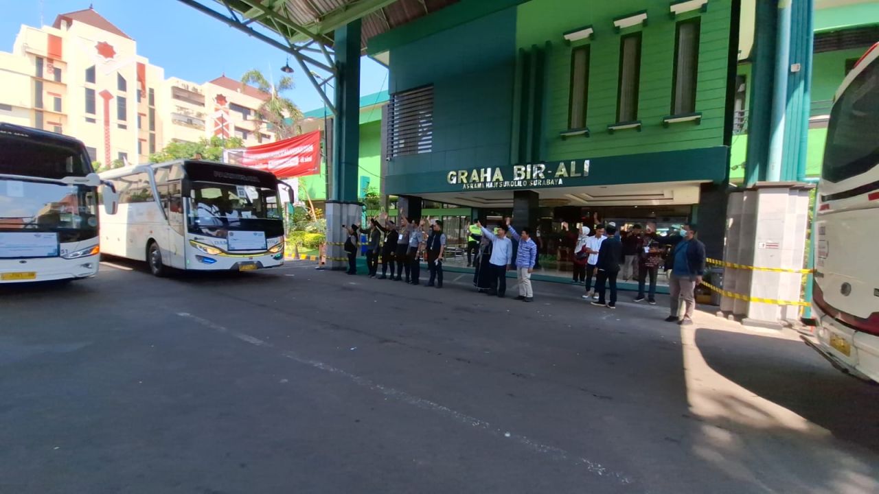 Seorang Jamaah Haji Wafat Sebelum Berangkat dari Asrama Haji Embarkasi Surabaya