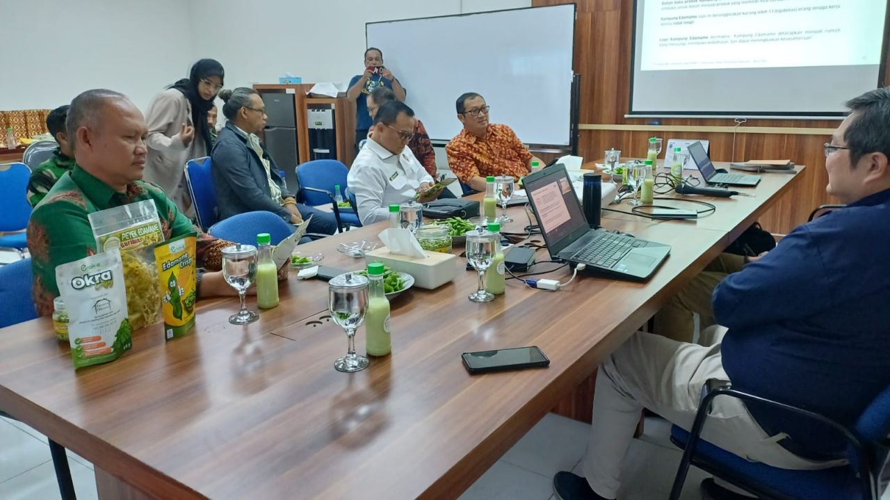 Wantannas Dalam kunjungan kerja di Kabupaten Jember, Sabtu (28/4/2204).