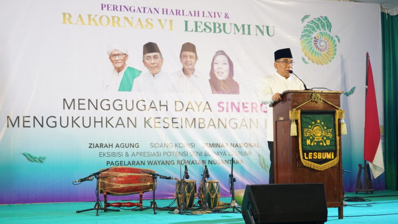 Rakornas ke-VI LESBUMI NU Menggugah Keseimbangan Ekologis di Yogyakarta