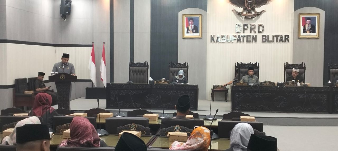 Fraksi DPRD Kabupaten Blitar Tanggapi Raperda Pertanggungjawaban APBD 2023