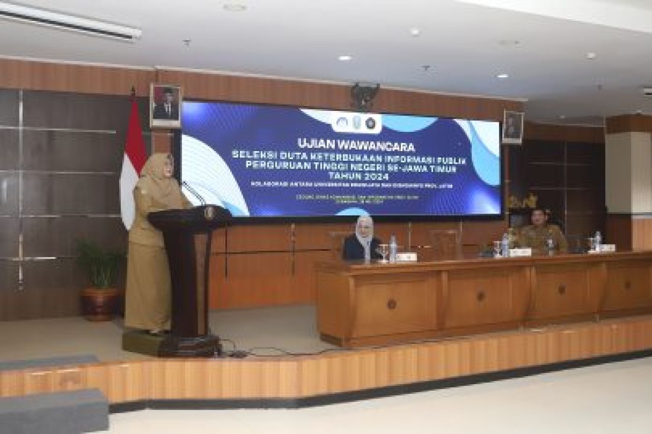 UB dan Diskominfo Jatim Selenggarakan Ujian Wawancara Seleksi Duta Keterbukaan Informasi Publik PTN