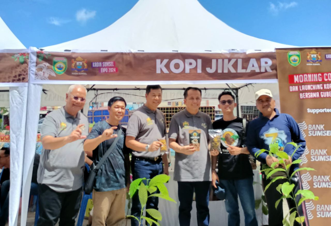 Peristiwa Bersejarah: Peluncuran Kopi Sumsel Bersama Gubernur, UMKM Kopi Jiklar Siap Mendunia