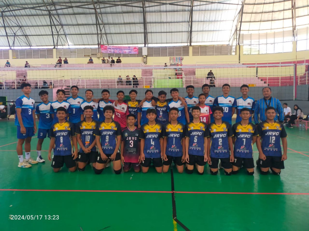 Klub Jenggolo Duta Bola Voli Sidoarjo di Kejurprov U-17 Jatim