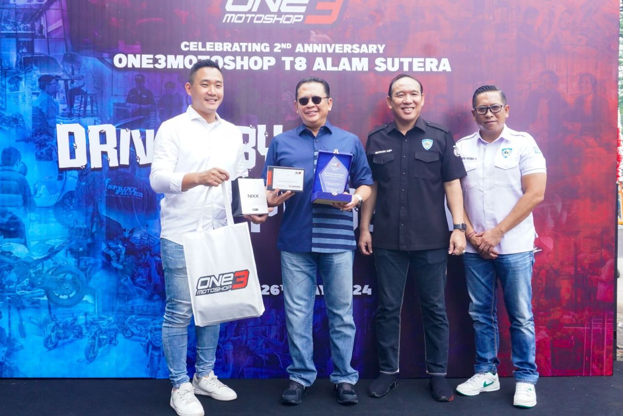 Ketua Umum IMI Bamsoet Apresiasi Dua Tahun Kiprah On3 Motoshop