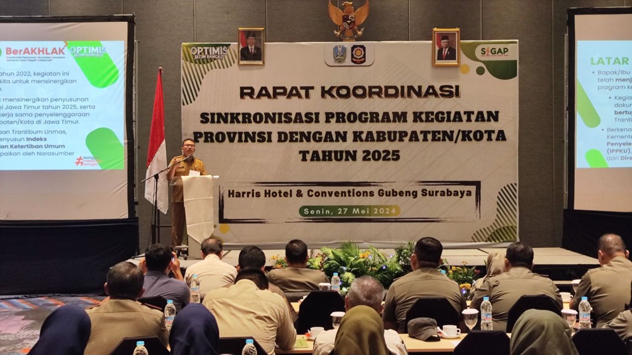Satpol PP Provinsi dan Pemerintah Daerah Sinergi dalam Penyusunan Program Kegiatan Tahun 2025