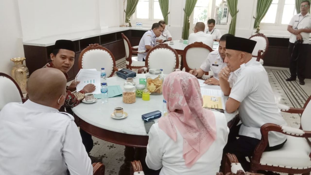 PJ Bupati Bangkalan terima Audiensi POSNU, Ini yang Dibahas 