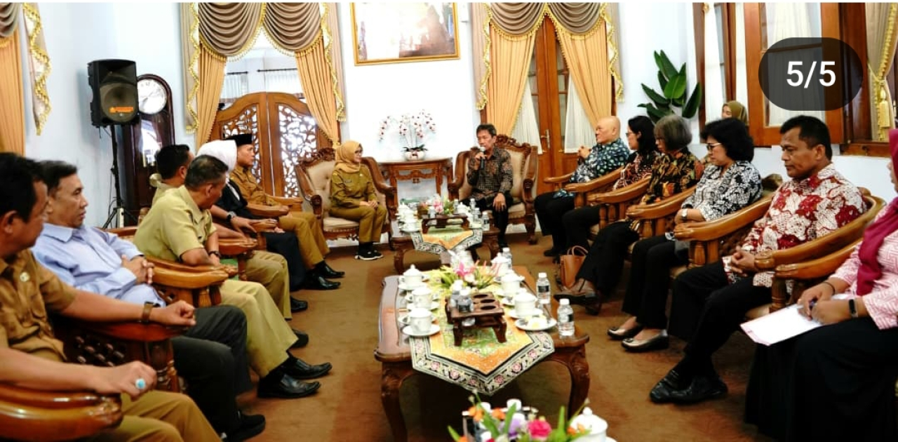 Bupati Blitar Terima Kunjungan Kerja Pj. Walikota Yogyakarta, Ini Agendanya