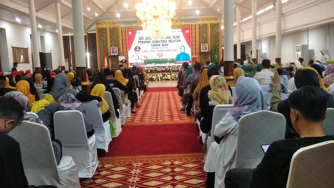 Peringati Hari Lansia, PJ Gubernur Sumsel : Rawatlah Kesehatan Orang Tua Kita yang Masih Ada.