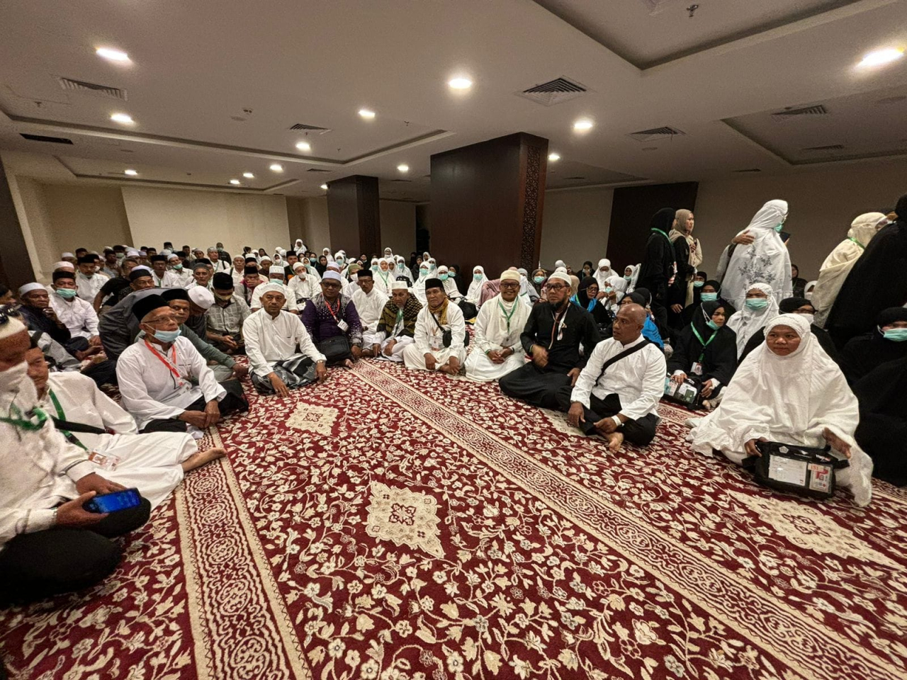 Ratusan Jamaah Haji Pidie Gemakan  Yel-Yel "Salam Pidie Mulia" di Tanah Suci Mekah