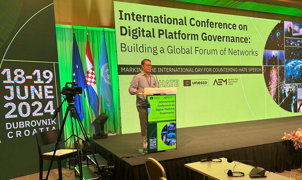 Dewan Pers Singgung Draf RUU Penyiaran pada Rapat UNESCO di Kroasia