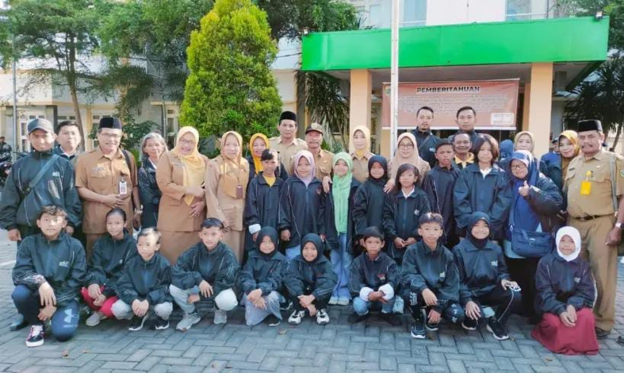 Dispendik Bondowoso Lepas Atlit Ikuti O2SN