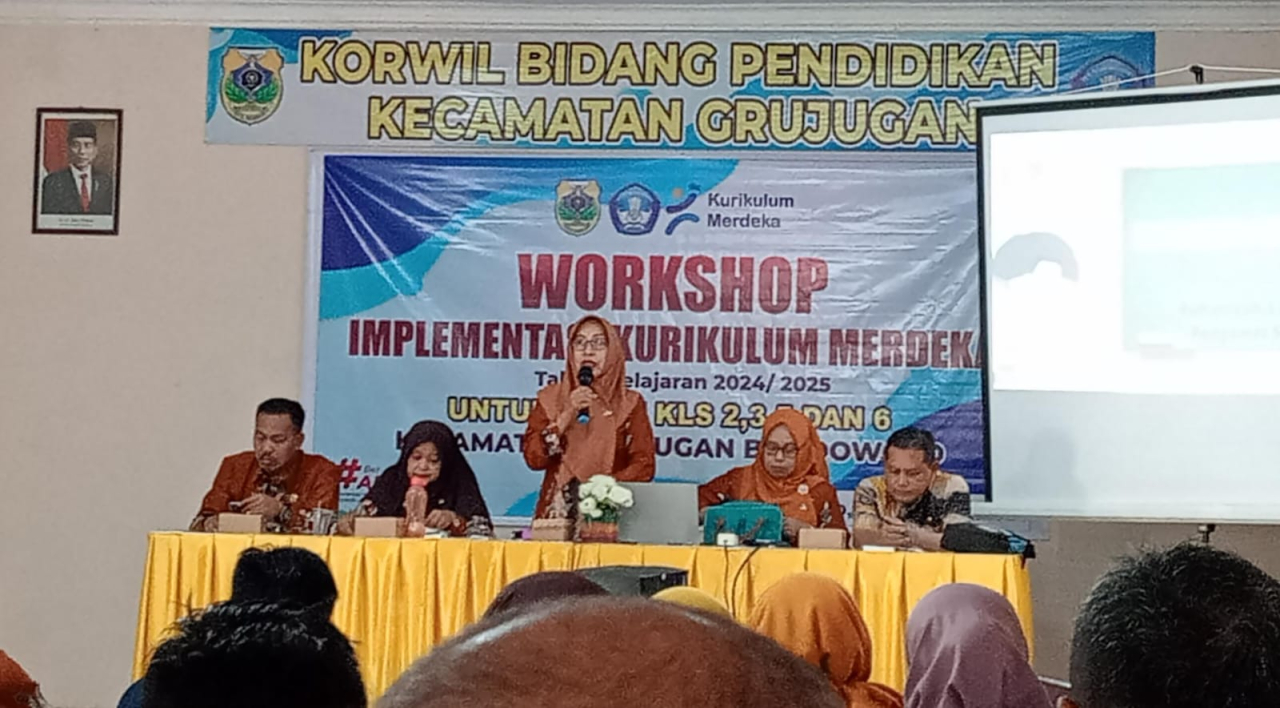 KKKS Grujukgan Bondowoso Laksanakan Workshop Kurikulum Merdeka