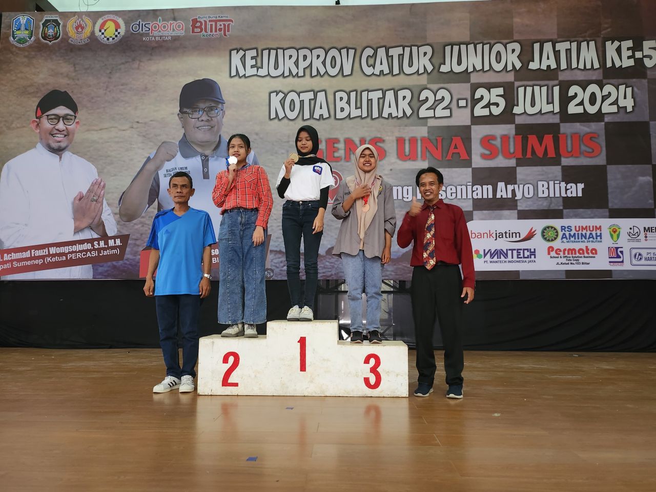 Pembinaan Semakin Mantap, Empat Pecatur Percasi Surabaya Raih Prestasi Kejurprov Jatim