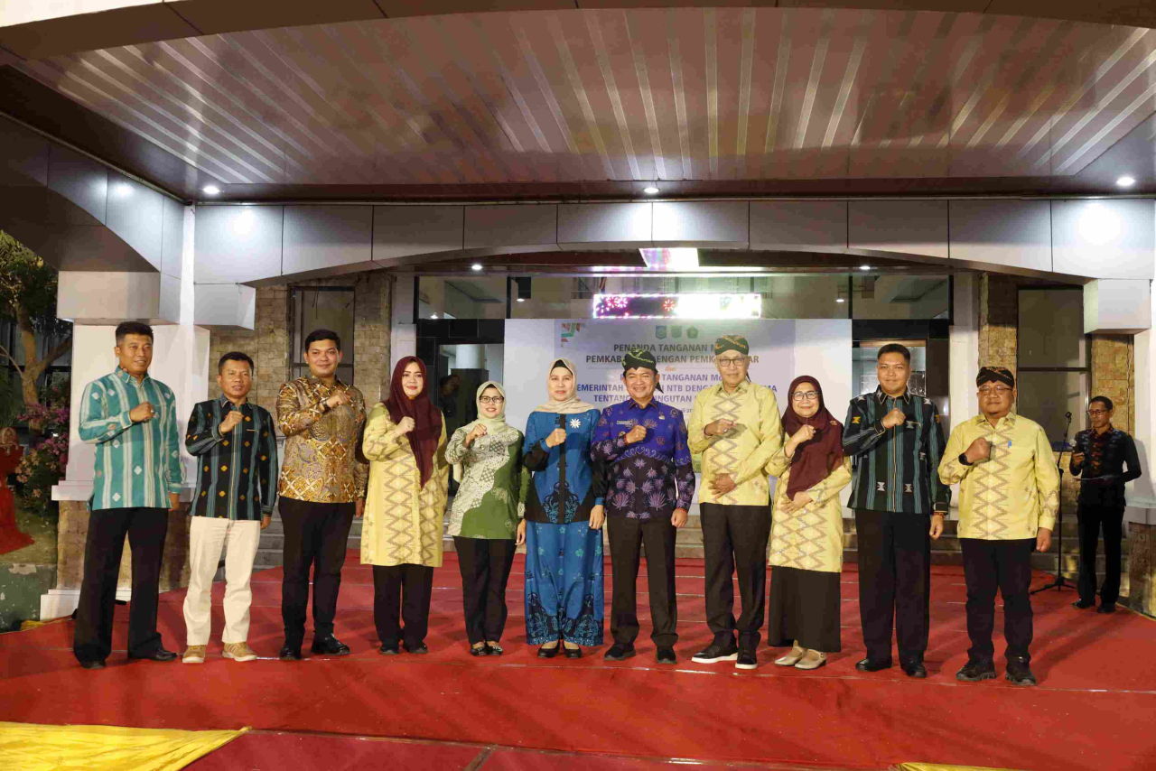 Tingkatkan Sinergitas, Pemkab Blitar Lakukan Penandatanganan MoU dengan Pemkab Bima