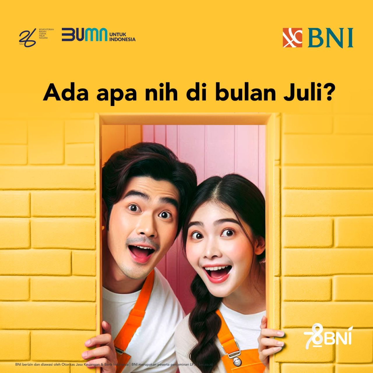 BNI Geber Promo dan Diskon Besar-Besaran
