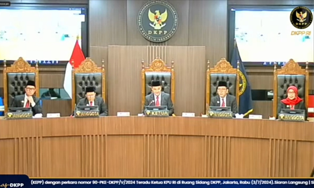 Pembacaan Putusan Perkara Nomor 90/PKE-DKPP/V/2024
