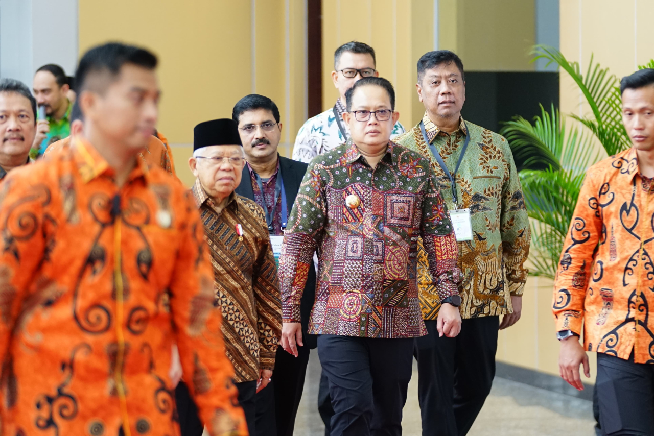 Pj. Gubernur Adhy Dampingi Wapres RI Membuka Asian Pacific Aquaculture (APA) 2024